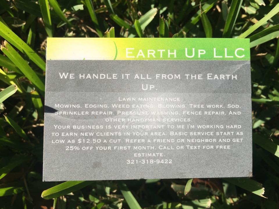 Logo for Earth Up Landscaping/Home Repair